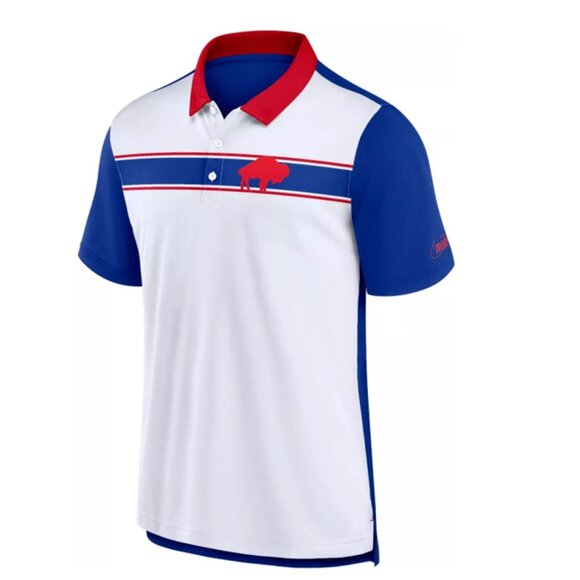 Buffalo Bills Men's Nike Rewind Polo - Size Medium - New With Tags! - Picture 1 of 2